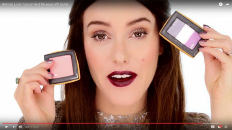 Get festive with these holiday makeup tutorials