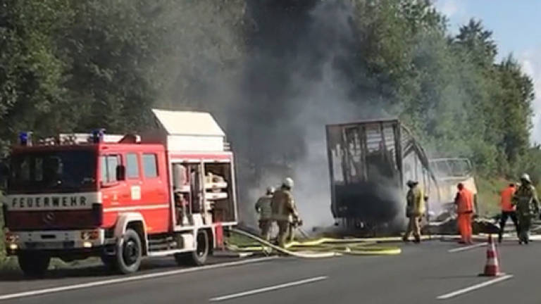 Germany bus accident leaves up to 18 feared dead (Updated)
