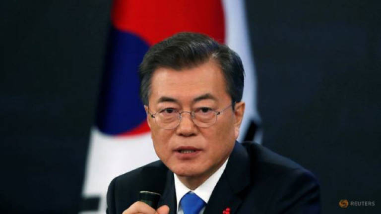 S. Korea's Moon: A peace treaty 'must be pursued'