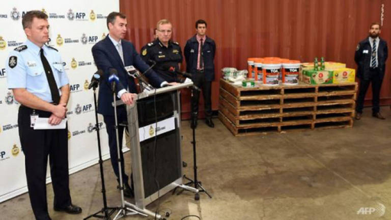 Australia seizes biggest-ever haul of meth chemical