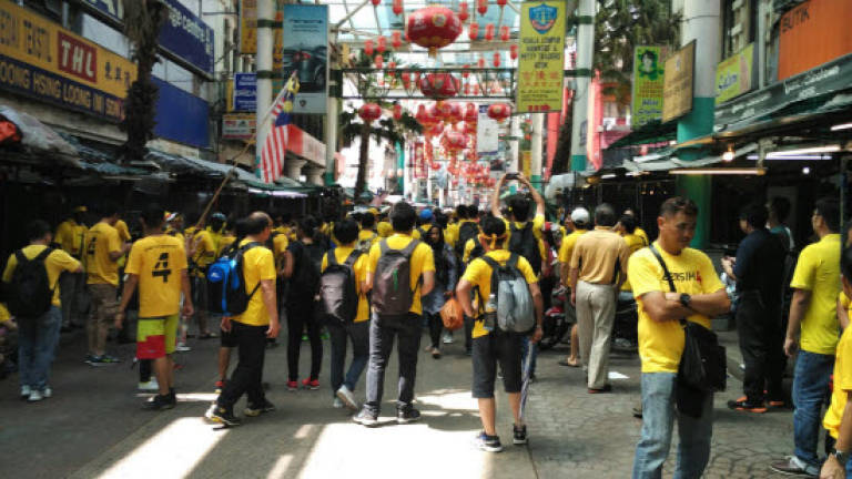 Bersih 4: Huge crowd throngs city centre