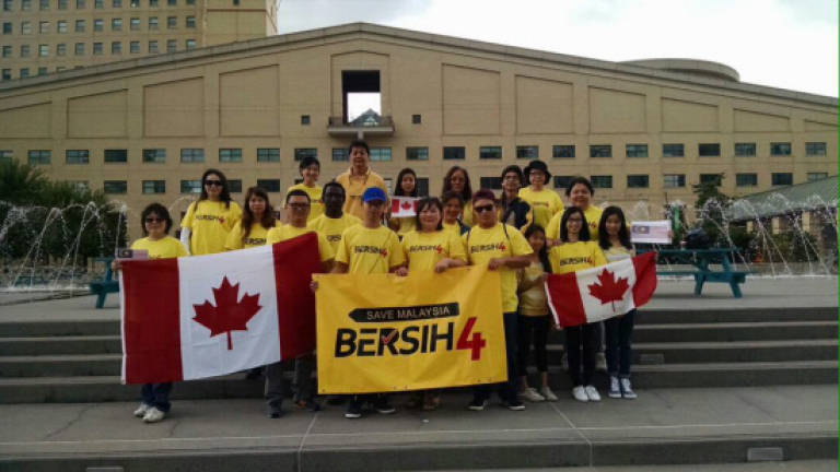 Bersih 4 goes global