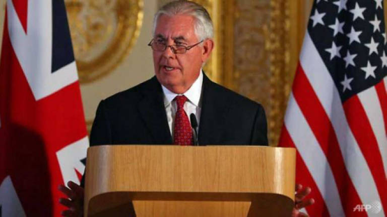 Tillerson calls on China to use oil as leverage over N.Korea