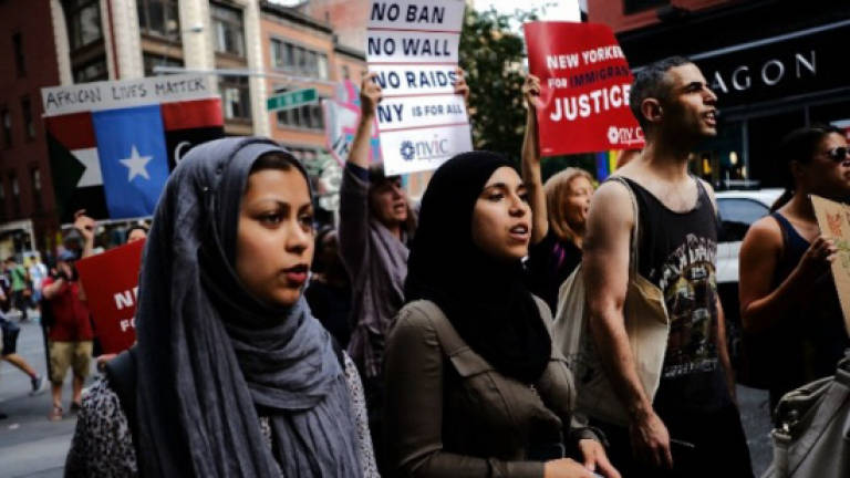 American Muslims decry Trump travel ban