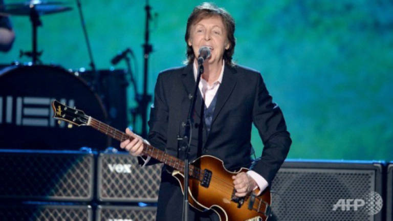 McCartney honoured at NME awards, 50 years after topping bill