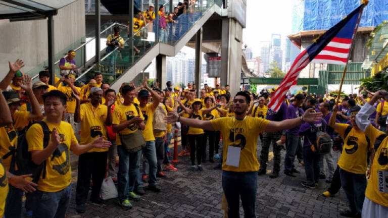 Bersih 5 supporters start to gather