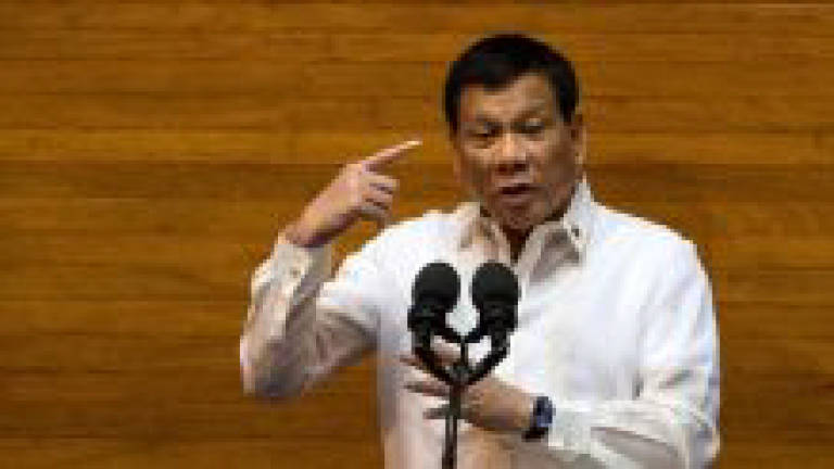 Philippines' Duterte takes swipe at US in free trade call