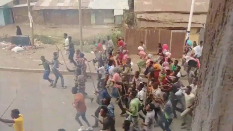 Ethiopia protests block roads, shut businesses