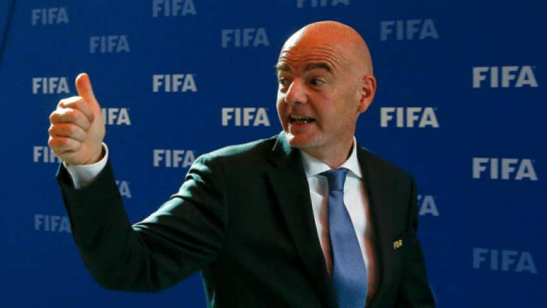 FIFA boss vows racism crackdown at Russia's World Cup