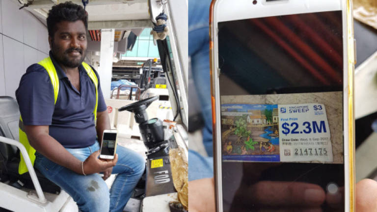 Migrant worker wins RM7m jackpot