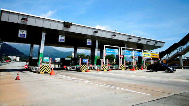 Fully electronic toll transaction on north-south expressway effective April 26