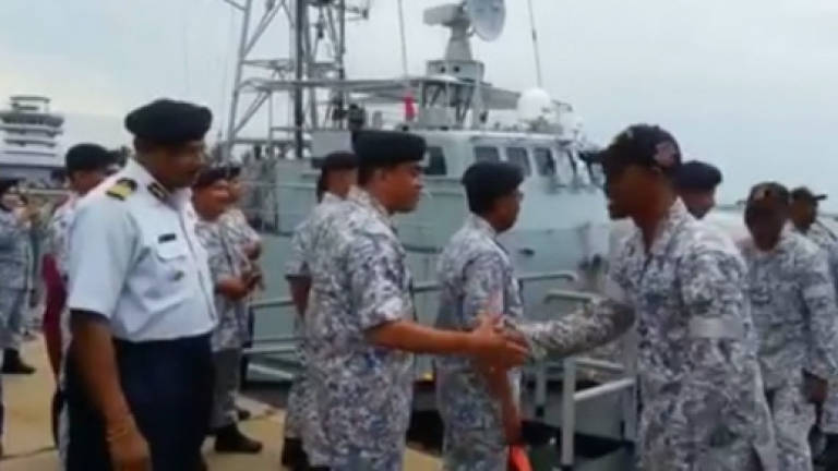 (Video) Nine crew members on board KD Perdana's boat found safe: Najib