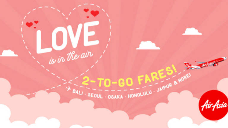 Love literally in the air with AirAsia X