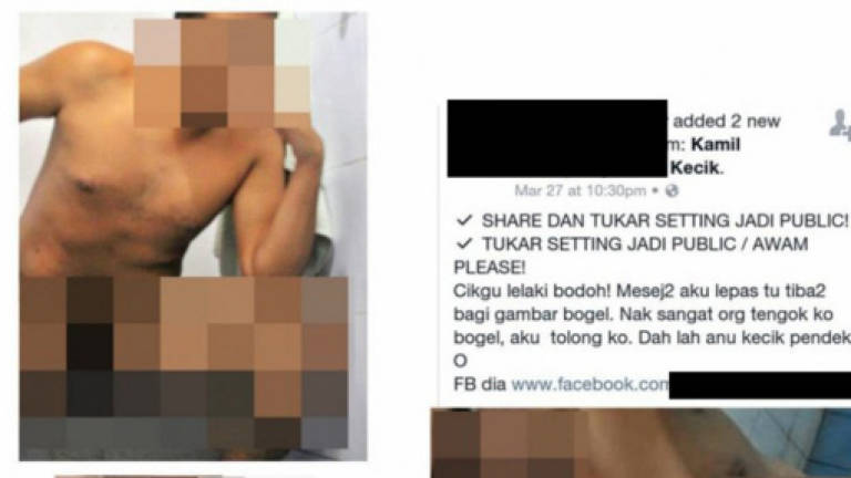 Did a teacher send naked photo of himself to students?