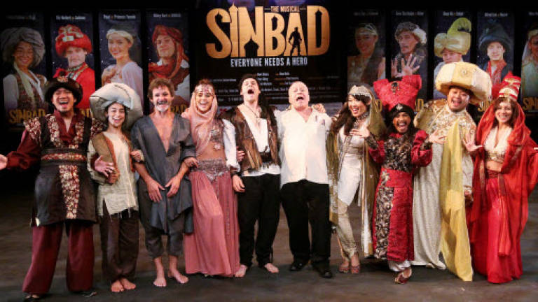 Sinbad sails in