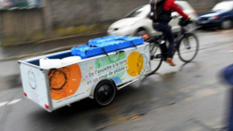 The waste-collecting cyclists who caught the UN's eye