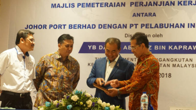 First M'sia-Indonesia RORO shipping service ready by year-end