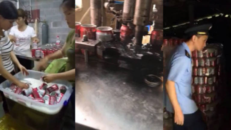 (Video) Underground factory producing fake Budweiser busted