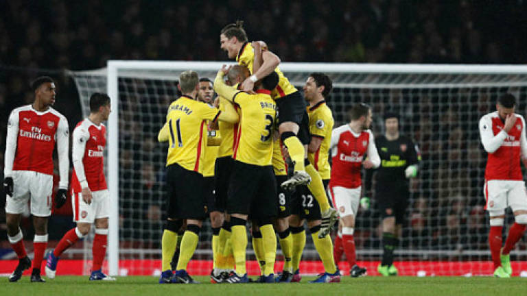 Wenger stumped after Watford sink Arsenal