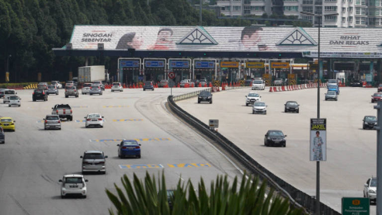 Only four highways entitled to hike toll rates next year