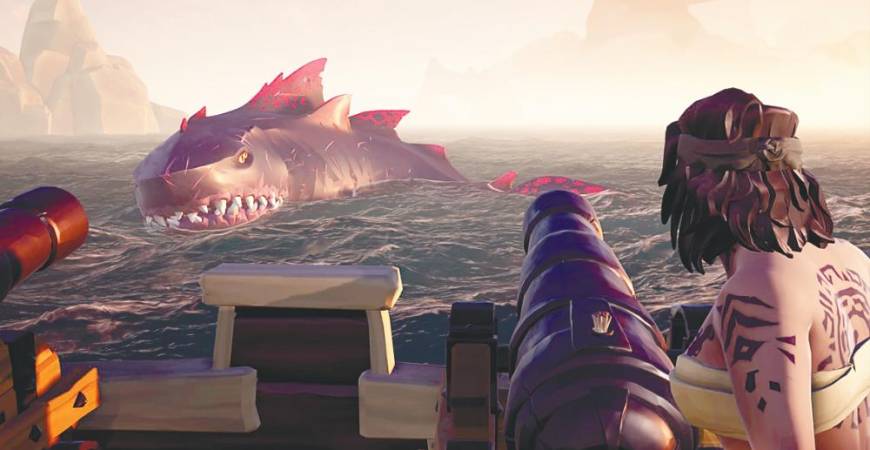 Sea of Thieves was one of the Xbox exclusives that Microsoft ported to PlayStation. – XBOX GAMES STUDIOSPIC