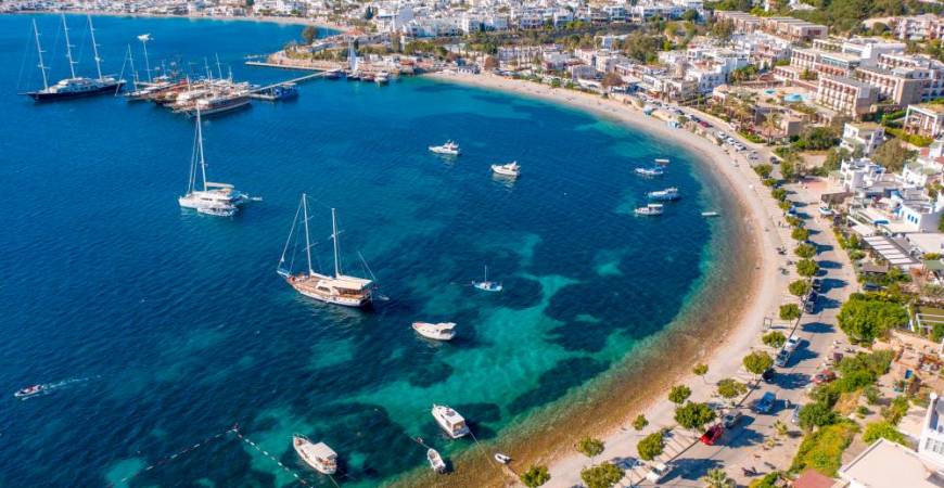 Aerial view of Bodrum. – PICS BY TURKIYE TOURISM PROMOTION AND DEVELOPMENT AGENCY