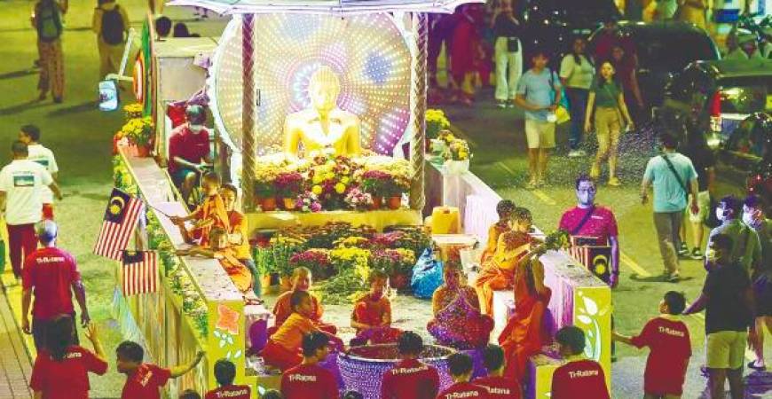 Wesak Day should celebrate the need for religion and science to forge a working partnership for the common purpose of building a global civilisation - BERNAMApix