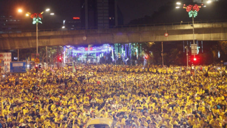 Bersih 4: First night ends without a hitch
