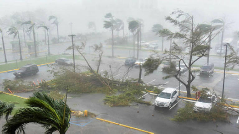 Hurricane Maria pummels Puerto Rico