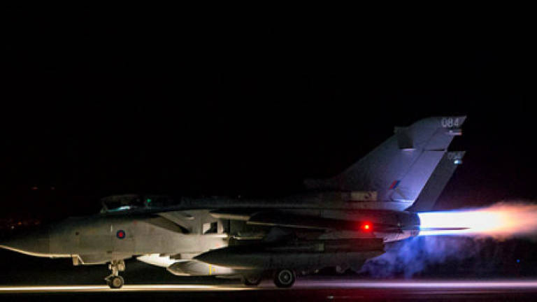 UK jets fire at Syrian base in 'limited and targeted' strike