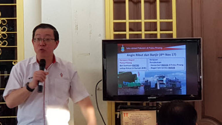 Guan Eng apologises to those left out by state govt