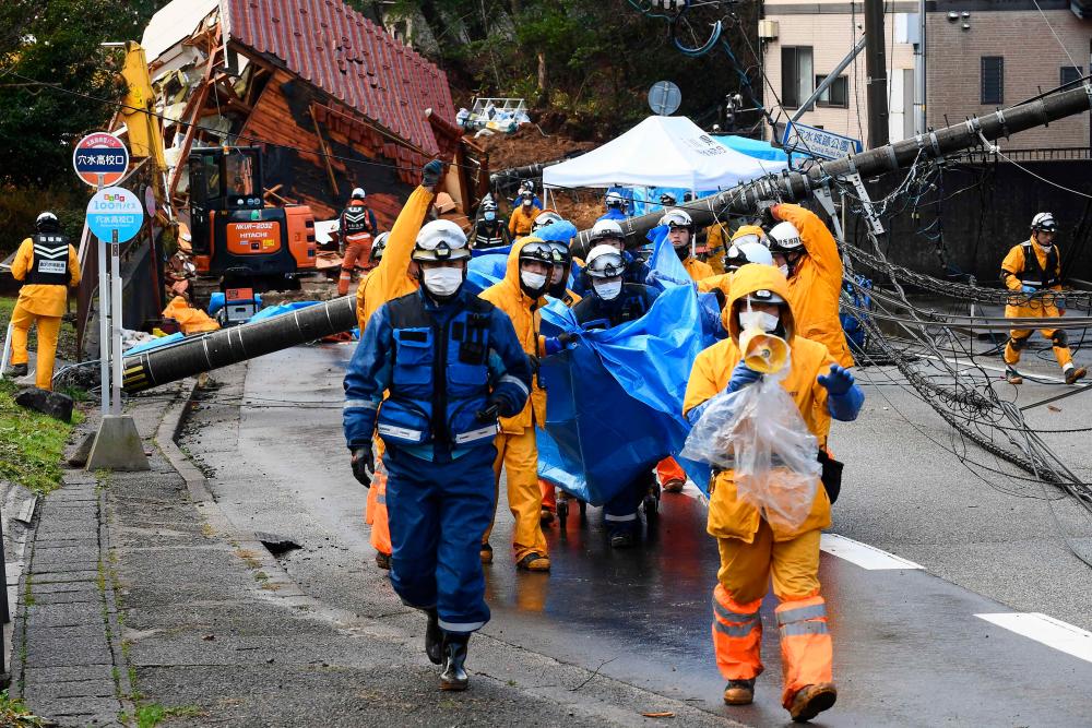 Gempa Bumi Jepun Angka Kematian Meningkat Kepada 100 211 Hilang