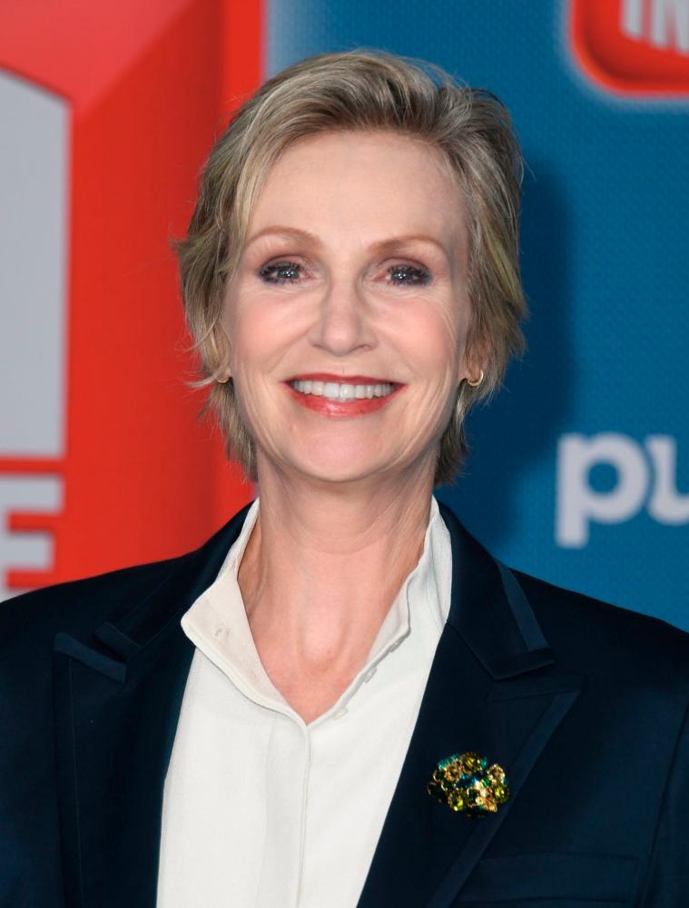 Jane Lynch played Sue Sylvester in Glee. © VALERIE MACON / AFP