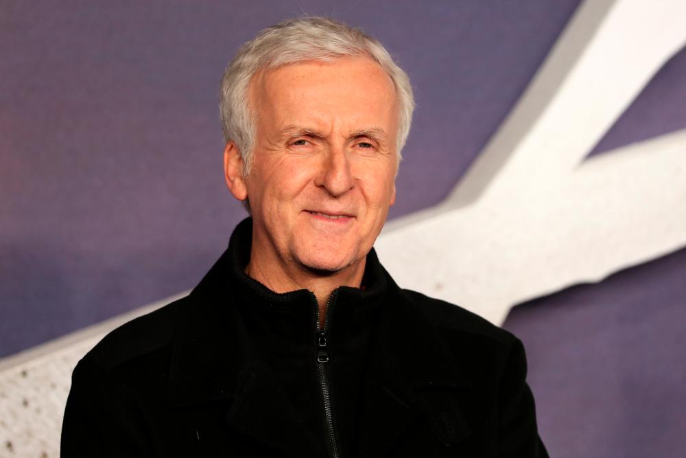 Film director James Cameron arrives to attend the world premiere of the film ‘Alita: Battle Angel’ in London on January 31, 2019. © Daniel LEAL-OLIVAS / AFP