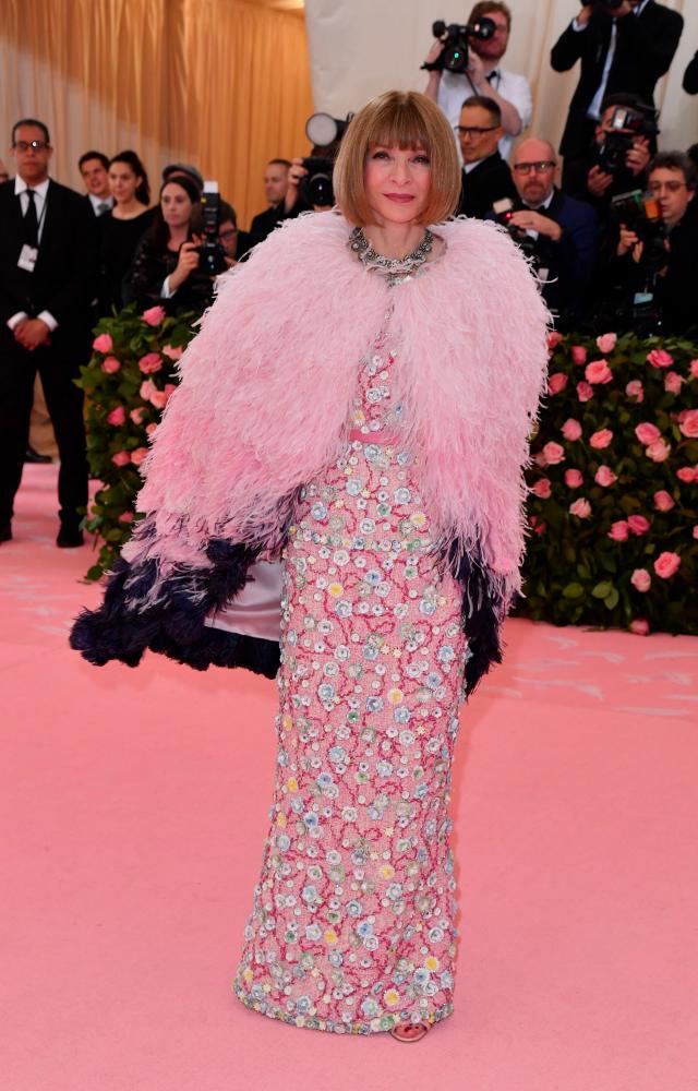 Vogue Editor-in-Chief Anna Wintour. — AFP Relaxnews