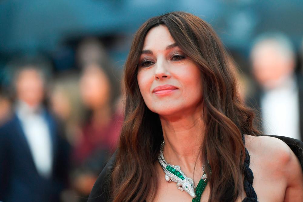 Italian actress Monica Bellucci. © LOIC VENANCE / AFP