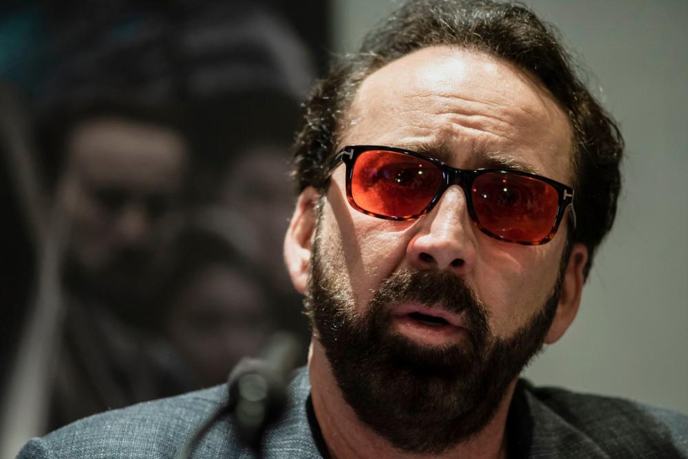 Nicolas Cage may play himself in ‘The Unbearable Weight of Massive Talent’ by Tom Gormican. © Iakovos Hatzistavrou / AFP