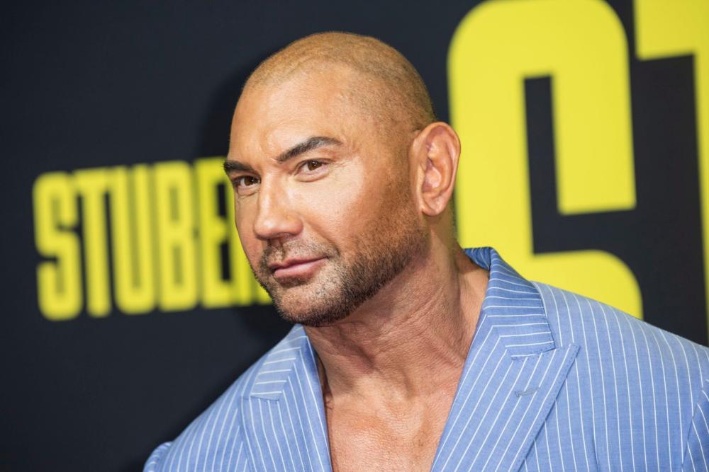 Dave Bautista has played the role of Drax ever since the first installment in the ‘Guardians of the Galaxy’ saga released in 2014. © Nick Agro / AFP