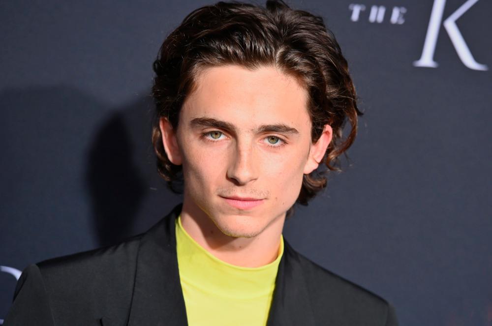 US actor Timothee Chalamet at the premiere of Netflix’s The King at SVA Theater on October 1, 2019 in New York City. © Angela Weiss / AFP