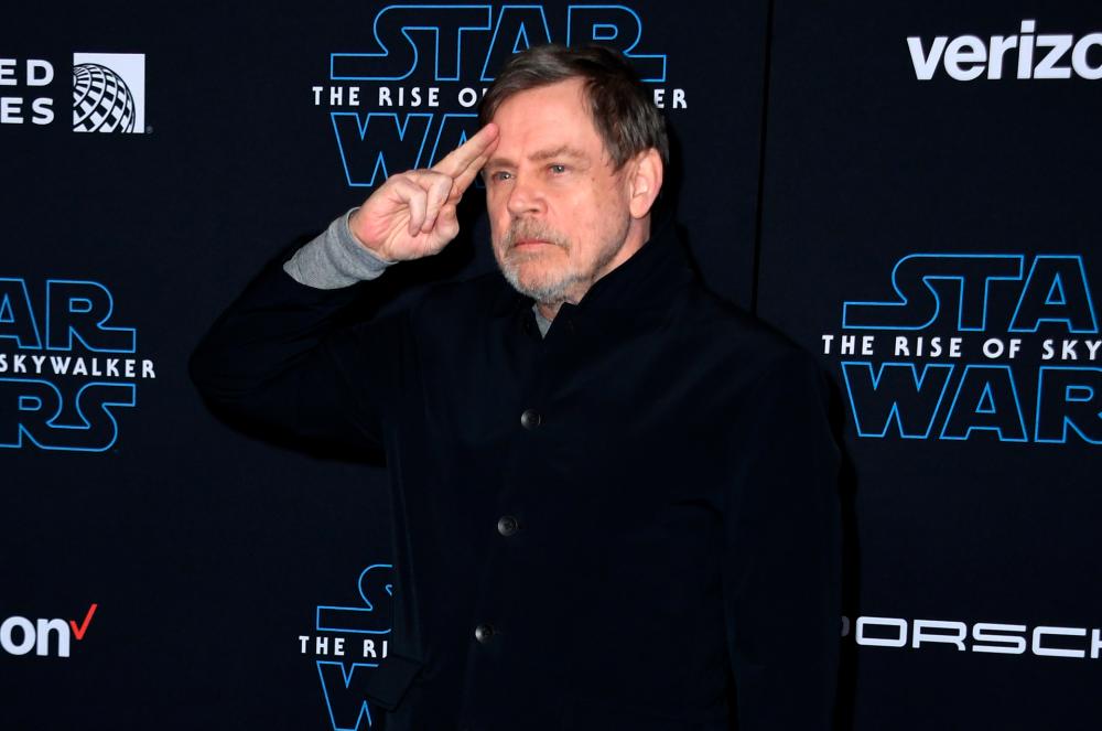 Mark Hamill, the actor famous for legendary Star Wars film character Luke Skywalker, has quit Facebook for its refusal to require political ads to be honest. © VALERIE MACON / AFP