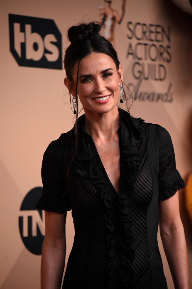 Actress Demi Moore at the 22nd Annual Screen Actors Guild Awards © FREDERIC J. BROWN / AFP
