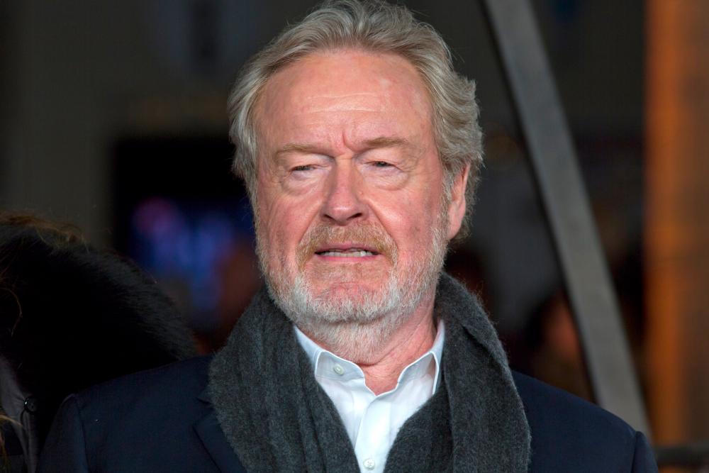 British filmmaker Ridley Scott’s new project is the adaptation of a novel by Eric Jager set in 14th-century France. © JUSTIN TALLIS / AFP