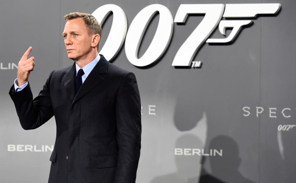 British actor Daniel Craig has starred in four James Bond films so far. © AFP PHOTO / TOBIAS SCHWARZ