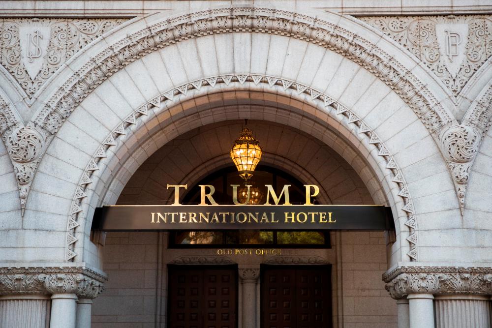 The sushi restaurant at the Trump International Hotel in Washington has won a coveted Michelin star. © ZACH GIBSON / AFP