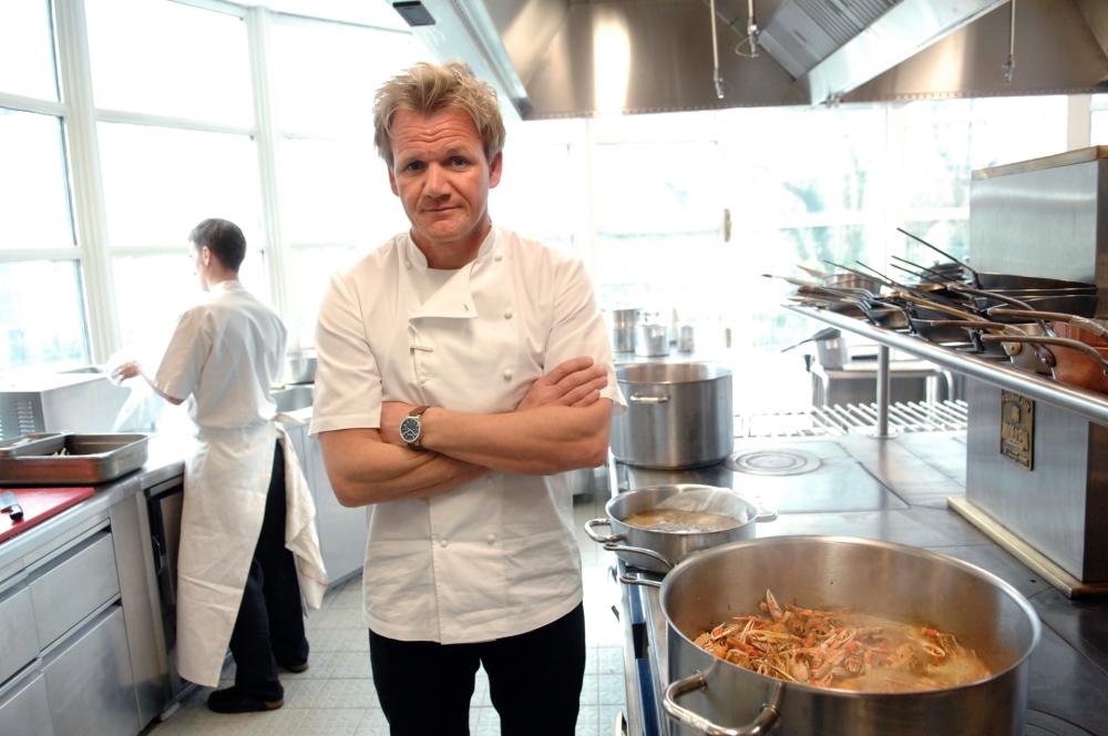 Gordon Ramsay has produced the US version of the cooking show ‘Masterchef’ since 2011. © AFP PHOTO STEPHANE DE SAKUTIN