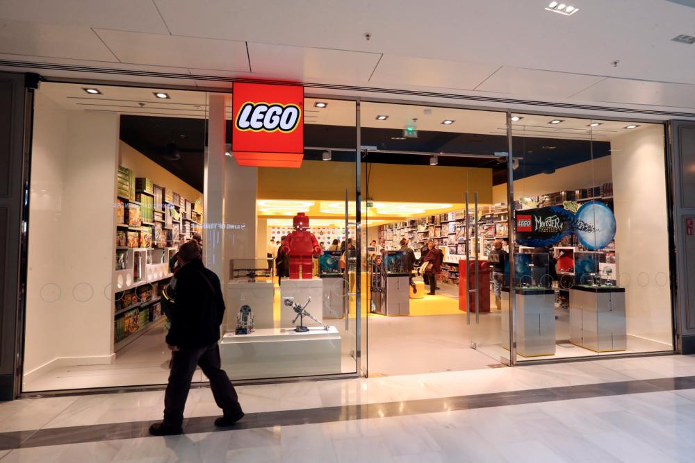 Lego has vowed that its iconic bricks will be 100 percent sustainable by 2030. © AFP PHOTO/THOMAS SAMSON
