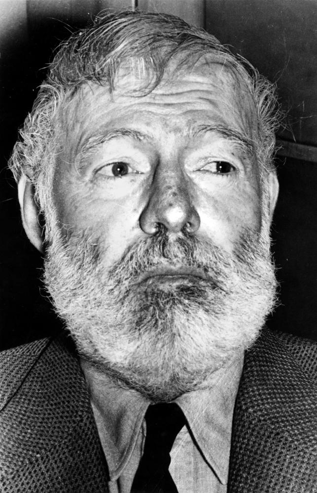 American writer Ernest Hemingway in 1960 © AFP