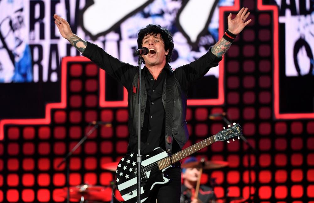 Billie Joe Armstrong of Green Day performing onstage during the 2017 Global Citizen Festival in Central Park to End Extreme Poverty by 2030 at Central Park on September 23, 2017 in New York City. © ANGELA WEISS / AFP