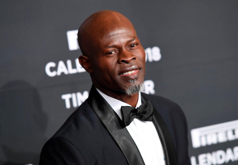 Djimon Hounsou is best known for playing the character Korath in the Marvel universe. © ANGELA WEISS / AFP