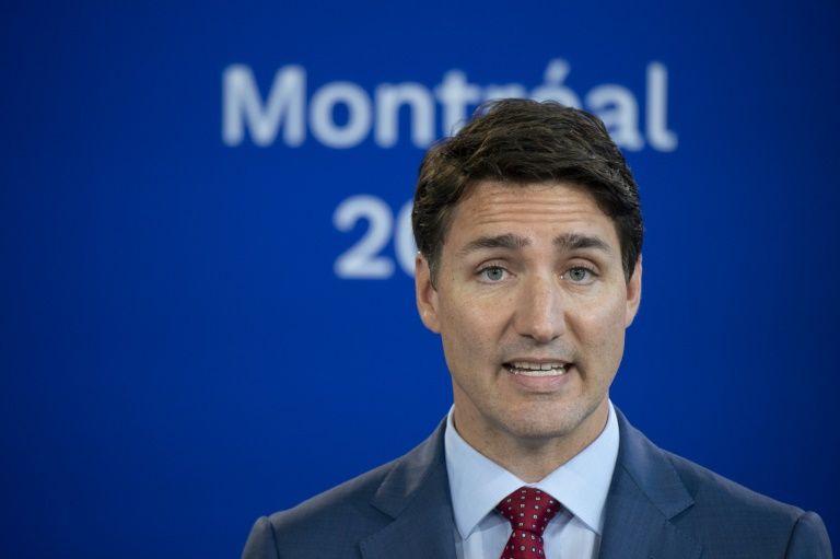 Canadian Prime Minister Justin Trudeau has been rebuked for ethics violations in the case of SNC-Lavalin, an engineering firm accused of paying bribes to win business in Libya. — AFP